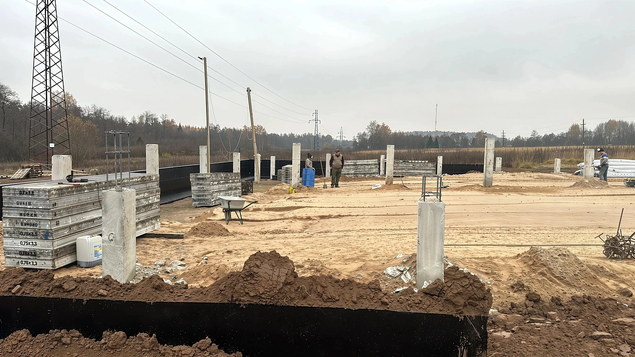 Столбчатый фундамент