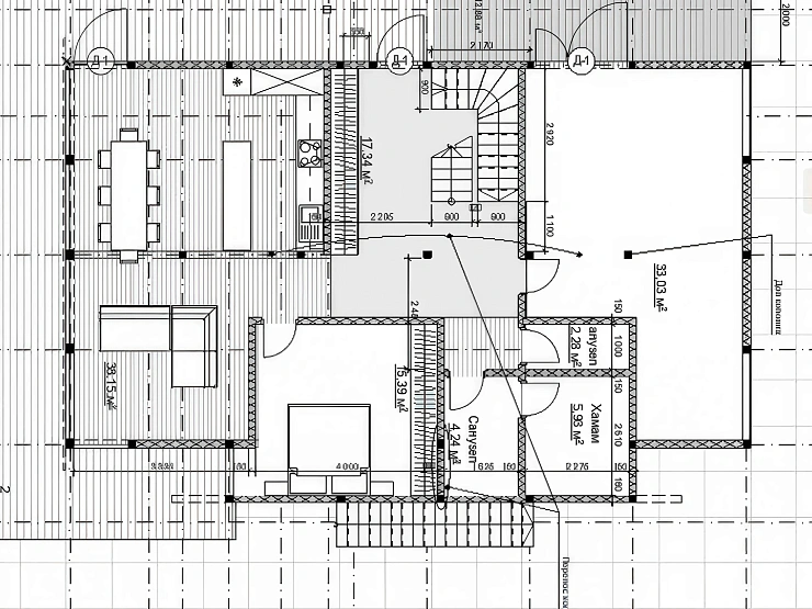 Столбчатый фундамент