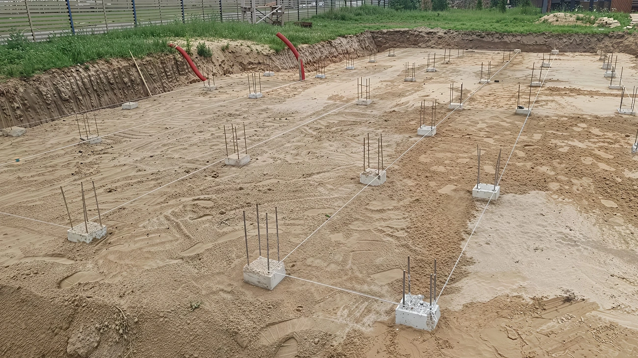 Столбчатый фундамент